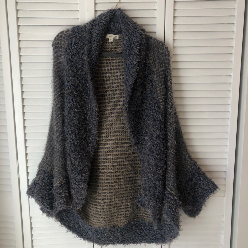 Simply Noelle Honeycomb Knit Reversible Cardigan